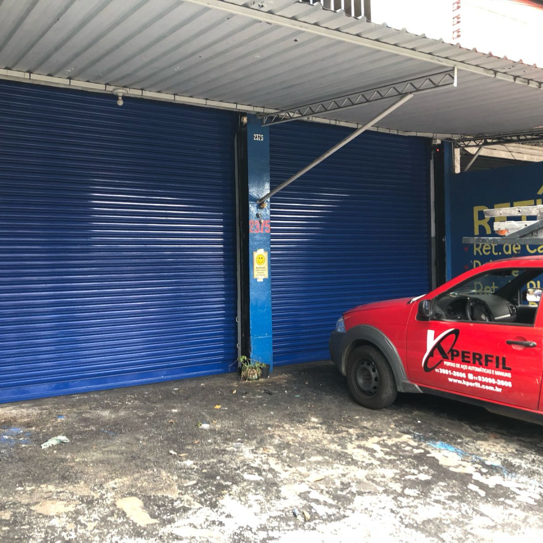 Porta de Enrolar Elétrica | Automação com Segurança e Eficiência